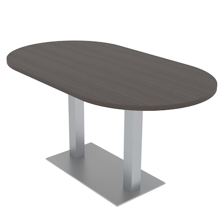 Skutchi Designs 33.5 in W, 69.5 in L, 29 in H, Engineered Wood Top, Brown HAR-RAC-34X70-DOU-XD1025